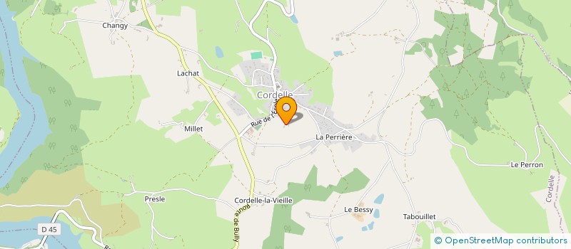 localisation de l'entreprise VITRERIE MIROITERIE THELIS  BRIENNON