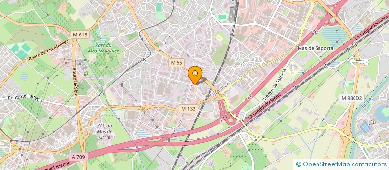 localisation de l'entreprise VITRESOL à MONTPELLIER