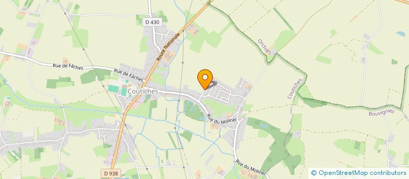 localisation de l'entreprise VITREXTREME  COUTICHES