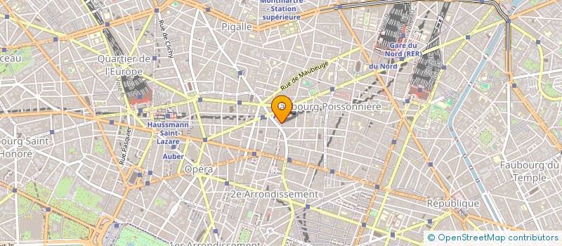 localisation de l'entreprise VITRINE  PARIS