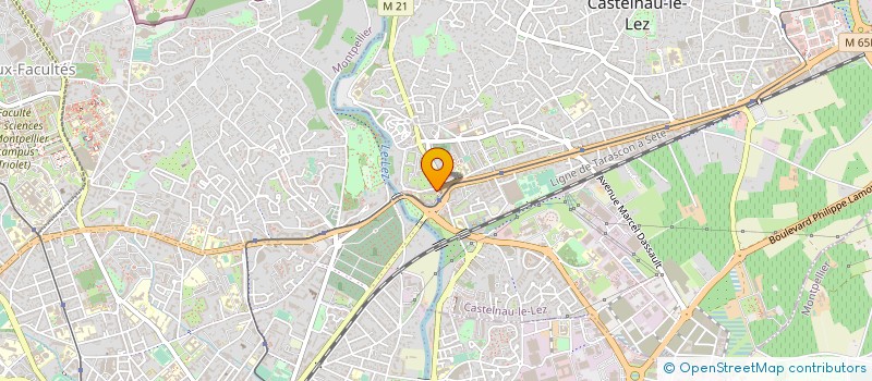 localisation de l'entreprise VITRINEMEDIA DIGITAL SERVICES à MONTPELLIER