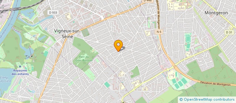 localisation de l'entreprise VITRIPLUS à VIGNEUX-SUR-SEINE