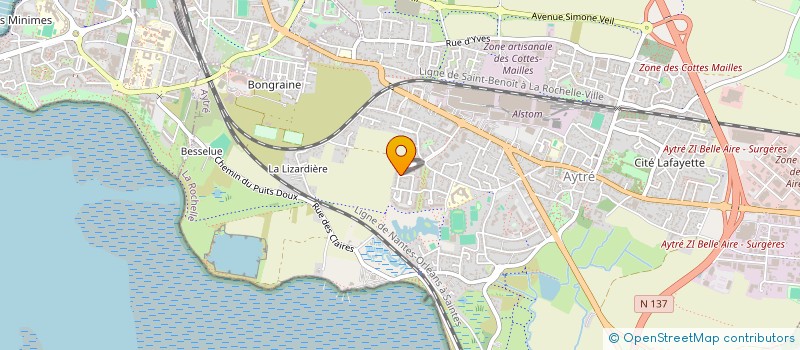 localisation de l'entreprise VITRO CONCEPT  AYTRE