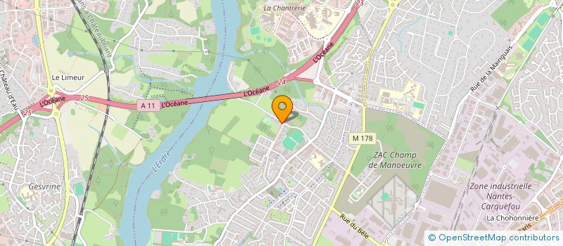 localisation de l'entreprise VITROCLEAR  NANTES