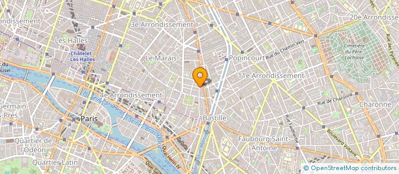 localisation de l'entreprise VITROCSA FRANCE DISTRIBUTION à PARIS