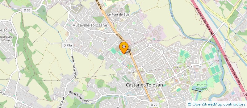 localisation de l'entreprise VITRONIC à CASTANET-TOLOSAN