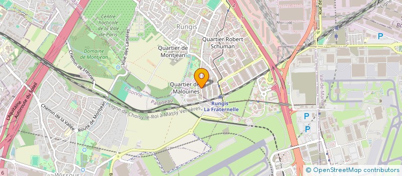 localisation de l'entreprise VITRONIC FRANCE SAS à RUNGIS