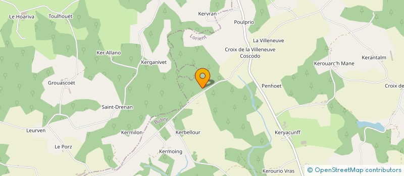 localisation de l'entreprise VITROPLANT CONSULT à PLUMELIAU-BIEUZY