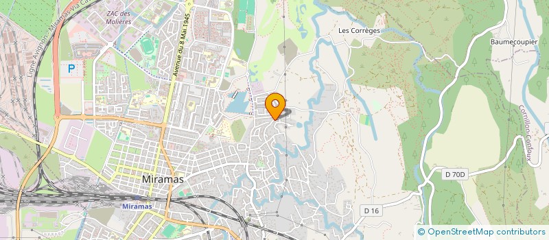 localisation de l'entreprise VITRU'HOME  MIRAMAS