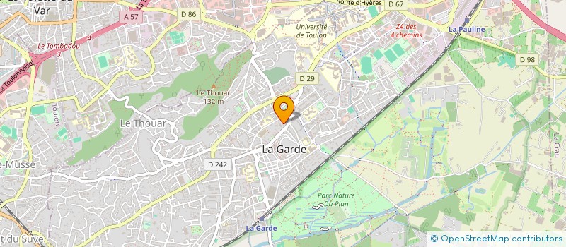 localisation de l'entreprise VITRUVE à AIX-EN-PROVENCE