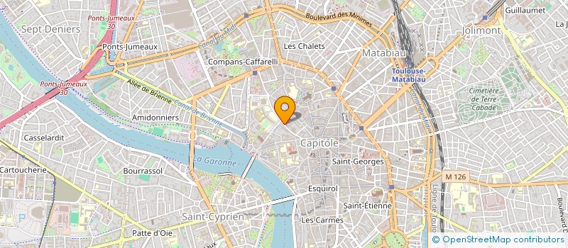 localisation de l'entreprise VITRUVE INVESTISSEMENTS  TOULOUSE