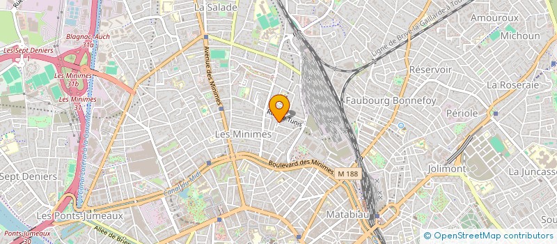 localisation de l'entreprise VITRUVIO à TOULOUSE