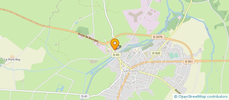 localisation de l'entreprise VITRY FRANCE  SANCOINS