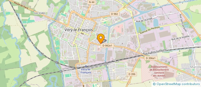 localisation de l'entreprise VITRY LE FUTUR  VITRY-LE-FRANCOIS