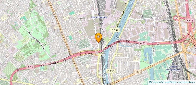 localisation de l'entreprise VITRY METAUX à VITRY-SUR-SEINE