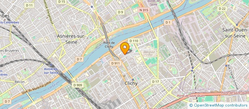 localisation de l'entreprise VITRY SOPHIE à CLICHY