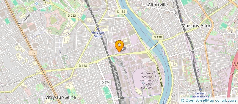 localisation de l'entreprise VITRY-TRANSPORTS-LEVINE-FRERES à VITRY-SUR-SEINE