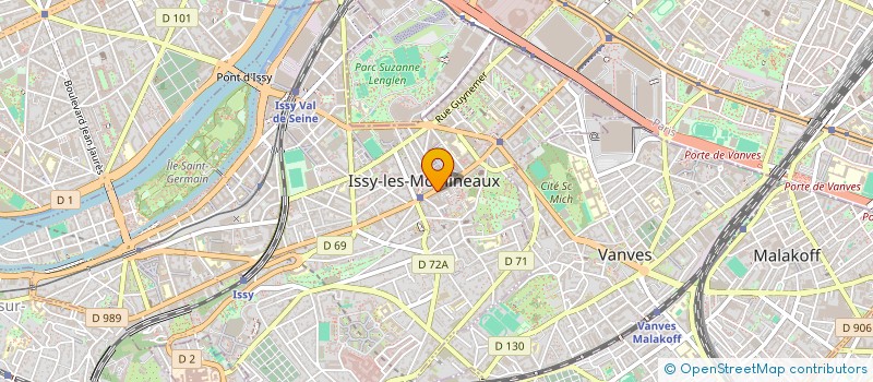 localisation de l'entreprise VITSAR STYLE à ISSY-LES-MOULINEAUX