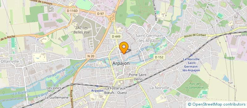 localisation de l'entreprise VITTACLEANN  ARPAJON