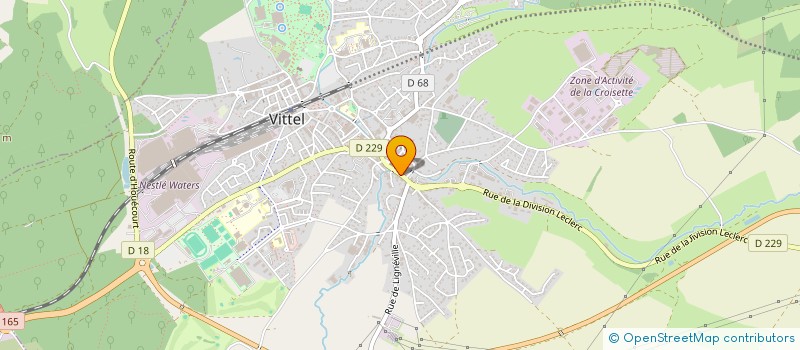 localisation de l'entreprise VITTEL-INK  TATTOO CREW  VITTEL