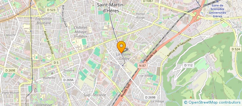 localisation de l'entreprise VITTET CAPITAL  SAINT-MARTIN-D'HERES