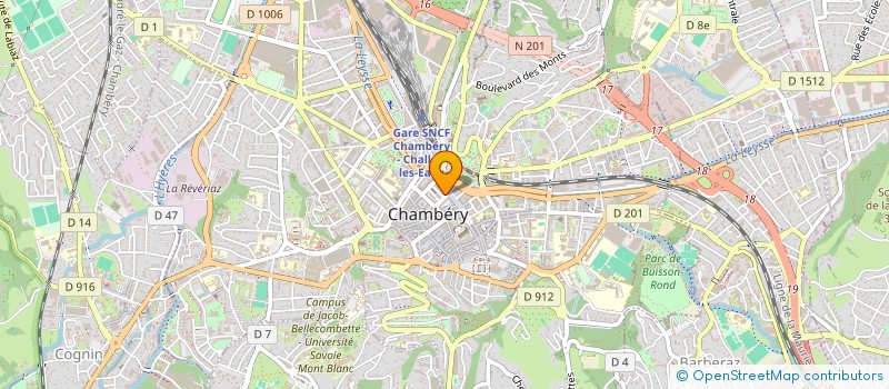 localisation de l'entreprise VITTO  CHAMBERY