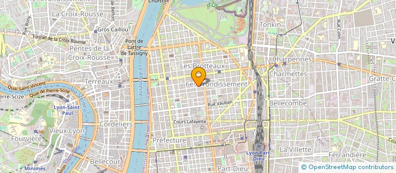 localisation de l'entreprise VITTON ACTIONS  LYON