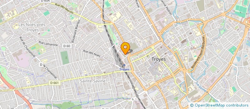 localisation de l'entreprise VITTORI-FRANCOIS à TROYES