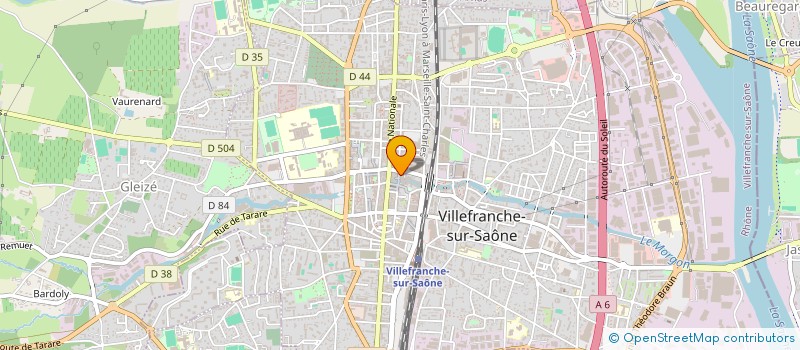 localisation de l'entreprise VITTORIA à VILLEFRANCHE-SUR-SAONE