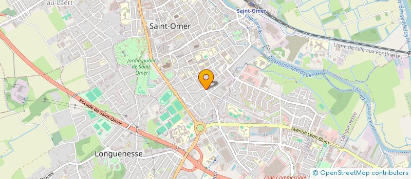 localisation de l'entreprise VITTORIA  SAINT-OMER