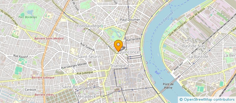 localisation de l'entreprise VITTORIA CRISTOBAL  BORDEAUX