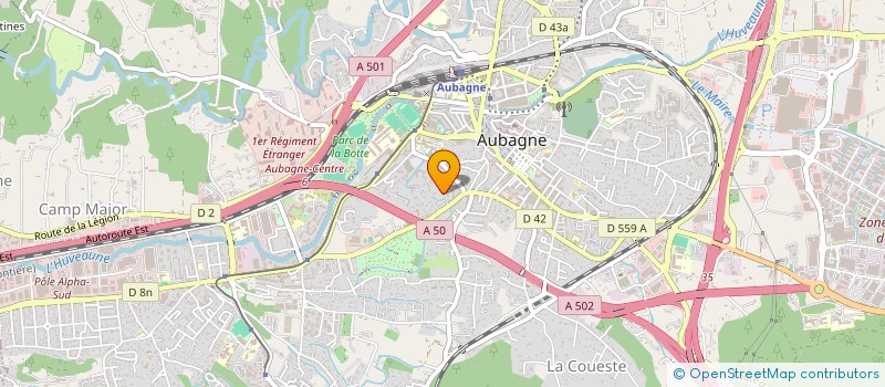 localisation de l'entreprise VITTORIA PRESTIGE  AUBAGNE