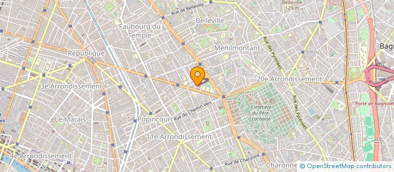 localisation de l'entreprise VITTORIO SAPONARO à PARIS