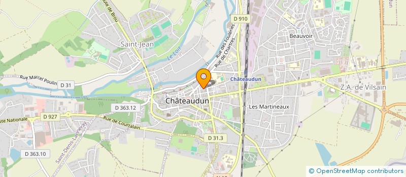localisation de l'entreprise VITUS INVEST à CHATEAUDUN