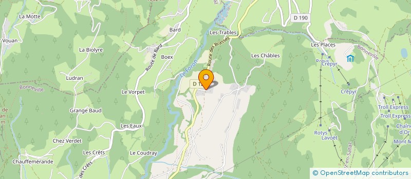 localisation de l'entreprise VIUZ BASKET CLUB  VIUZ-EN-SALLAZ