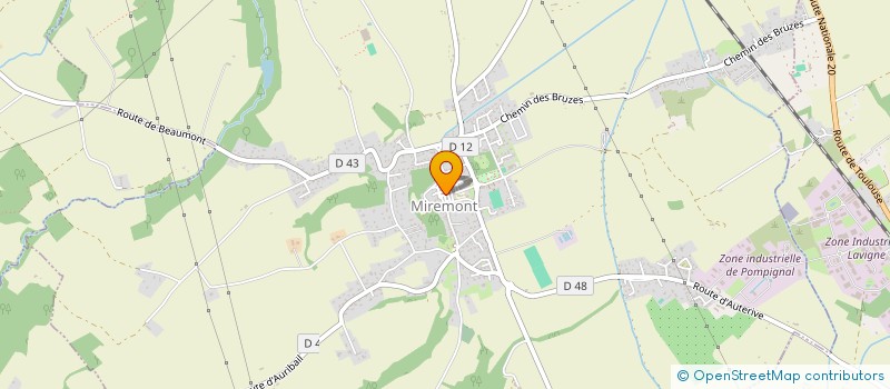 localisation de l'entreprise VIV'ACCUEIL à SAVERDUN