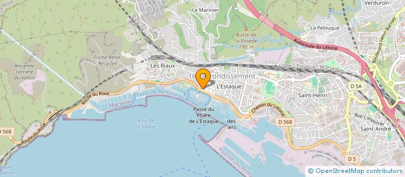 localisation de l'entreprise VIV ARTHE à MARSEILLE