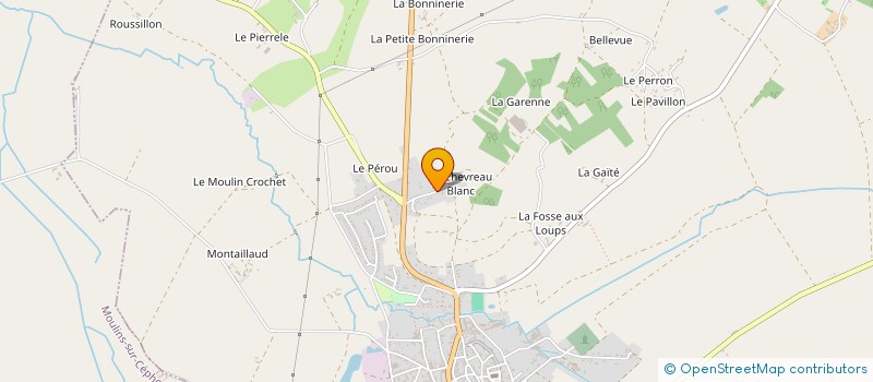 localisation de l'entreprise VIV'ELEC à LEVROUX