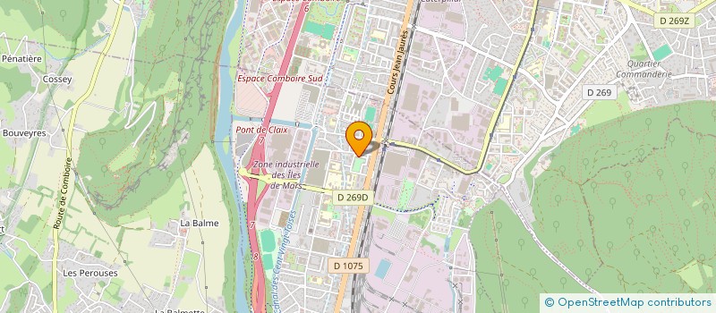 localisation de l'entreprise VIV'EN DANSE  LE PONT-DE-CLAIX