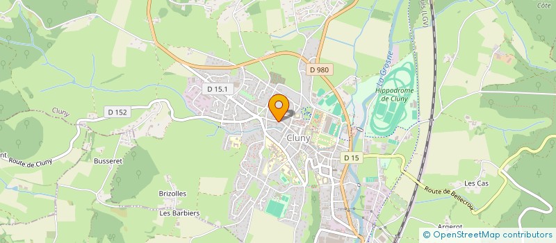 localisation de l'entreprise VIV'EN SOL  CLUNY