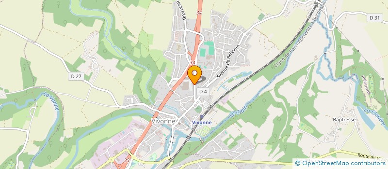 localisation de l'entreprise VIV IMMO  ITEUIL