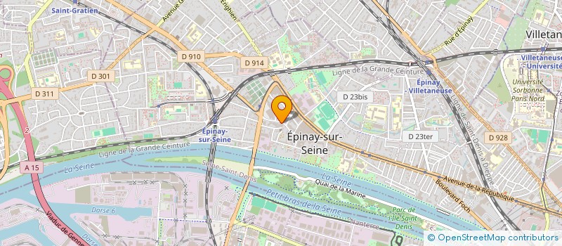 localisation de l'entreprise VIV' R FAIRE VIVRE SON ENVIRONNEMENT à EPINAY SUR SEINE