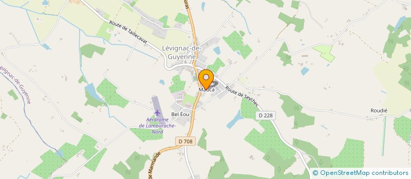 localisation de l'entreprise VIVA à LEVIGNAC-DE-GUYENNE