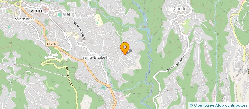 localisation de l'entreprise VIVA A VIDA  VENCE