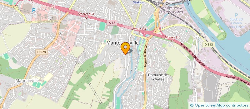 localisation de l'entreprise VIVA CARS à MANTES-LA-VILLE