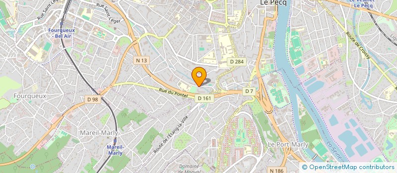 localisation de l'entreprise VIVA COIFFURE  SAINT-GERMAIN-EN-LAYE