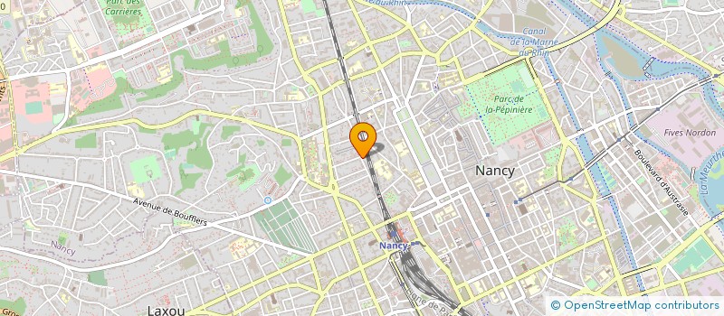 localisation de l'entreprise VIVA COMMUNICATION  NANCY