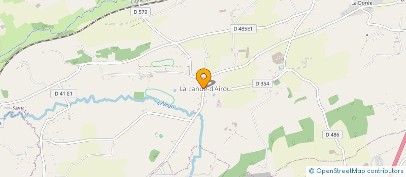 localisation de l'entreprise VIVA DANSES DU MONDE  LA LANDE-D'AIROU