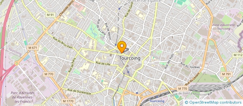 localisation de l'entreprise VIVA ELECTRIC ENERGY HOLDING  TOURCOING