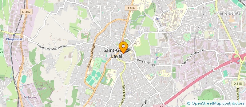 localisation de l'entreprise VIVA FIESTA à SAINT-GENIS-LAVAL